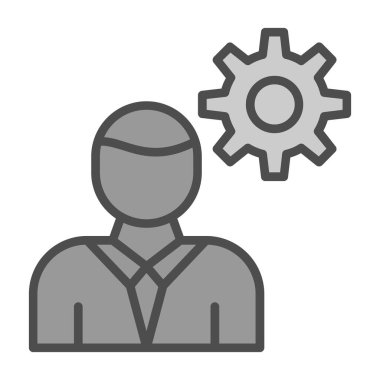 Employee businessman icon vector illustration