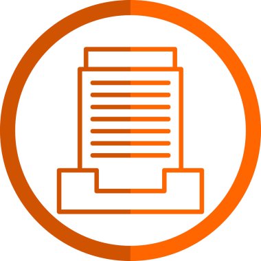 Depolama Simgesi Vektör Tasarım Şablonunu Arşivle