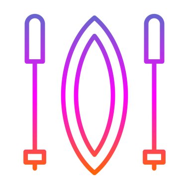 Beyaz arka planda izole edilmiş orta çağ kılıç ikonu. Ortaçağ ortaçağ. Renkli taslak konsepti. vektör.