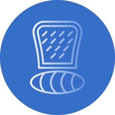 Gıda simgesinin vektör illüstrasyonu