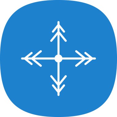 kar web simgesi, vektör çizim 