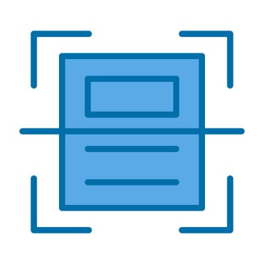 Tarayıcı ağ simgesi vektör çizimi