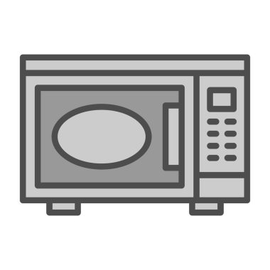 fırın ikonu vektör illüstrasyonu