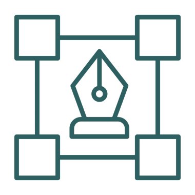 modern simge vektör illüstrasyonu