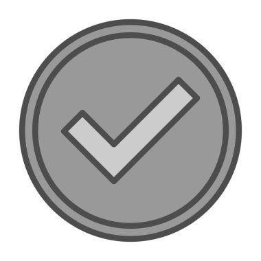 İşaretleme simgesinin vektör illüstrasyonu 