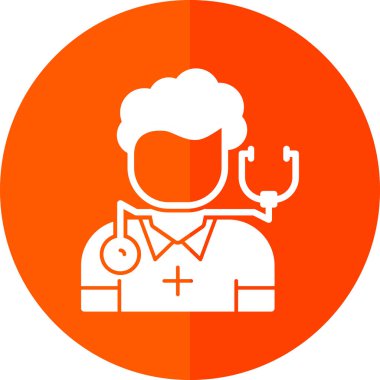 Doktor Simge vektör illüstrasyonu 