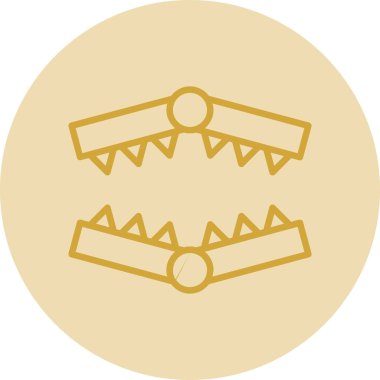 Noel ağacı vektör simgesi