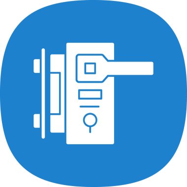 vektör atm makinesi simgesi