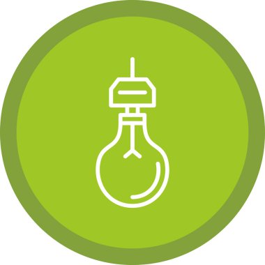 Lamba. Web simgesi basit illüstrasyon