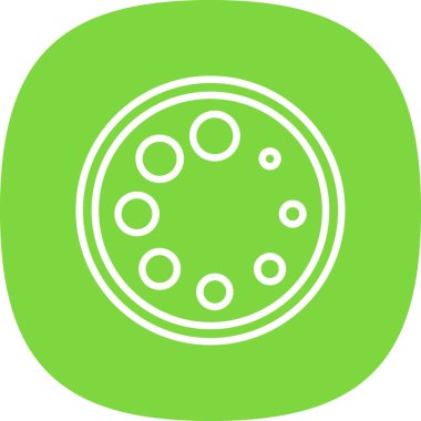 Gıda simgesinin vektör illüstrasyonu