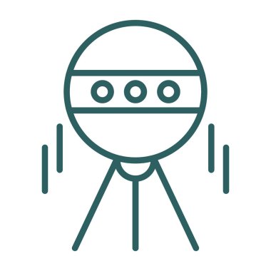 Bir simgenin vektör illüstrasyonu