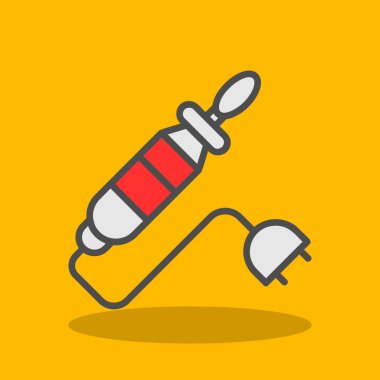 Modern simgenin vektör illüstrasyonu