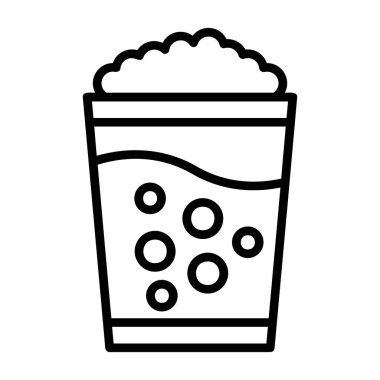 Patlamış mısır simgesi, taslak biçimi