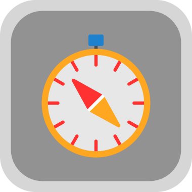 vector illustration of Compass modern icon            