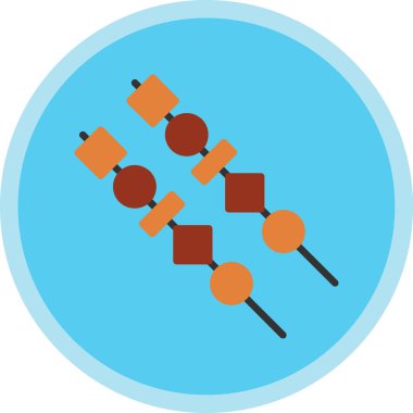 Bir b eksikliği simgesinin vektör çizimi