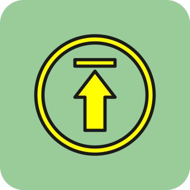 gönderme satırı simgesi, vektör illüstrasyonu