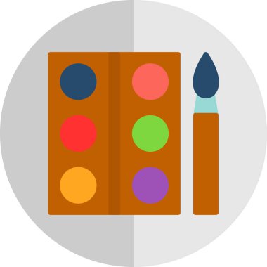 Palet simge vektör çizim