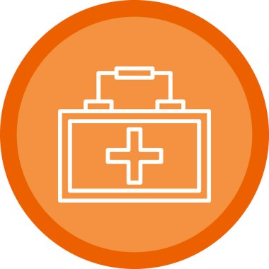 Çanta. Web simgesi basit tasarım