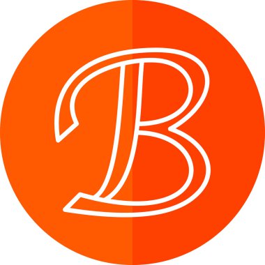 b harfi logo tasarımı