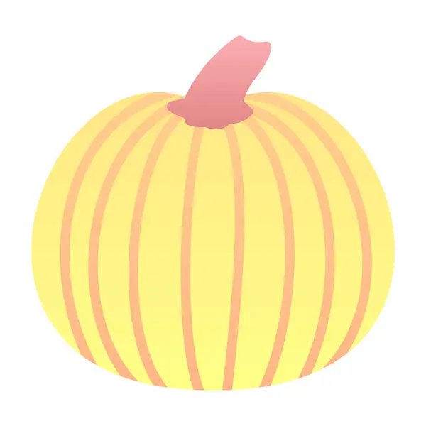 Pumpkin Web Icon Vector Illustration — Stok Vektör
