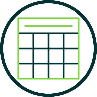 Web arayüzü simgesi, vektör illüstrasyonu