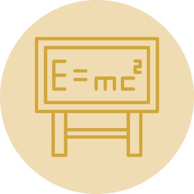 Modern eğitim ikonunun vektör illüstrasyonu