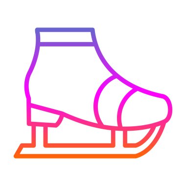 Kış için bir çift botun vektör çizimi.