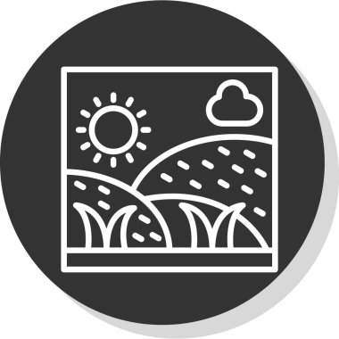 Doğanın vektör çizimi ve çiçek ikonu. Doğa ve ekoloji ağı ağ için stok sembolü.