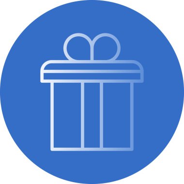 gift box. web icon simple illustration 