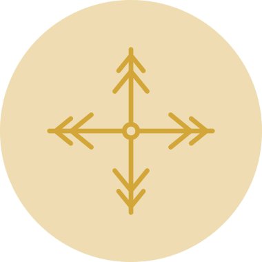 kar web simgesi, vektör çizim 