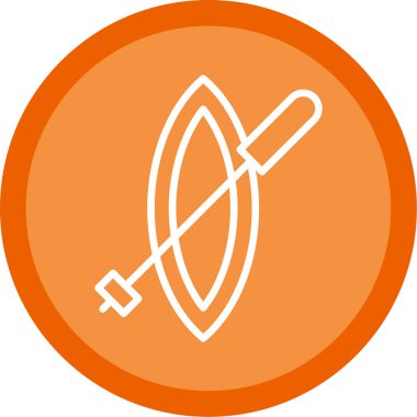 Modern bir simgenin vektör illüstrasyonu