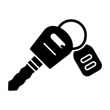 Anahtar. Web simgesi basit illüstrasyon