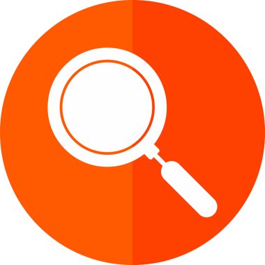 büyütme cam vektör simgesi