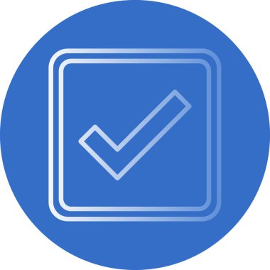 İşaret simgesini işaretle. vektör illüstrasyonu