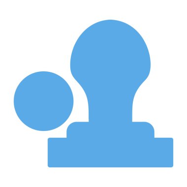 Damga web simge vektör çizim