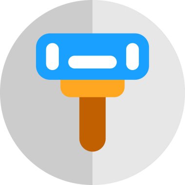 Yiyecek ve yiyecek ikonunun vektör illüstrasyonu