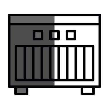 Klima simgesi, basit vektör illüstrasyonu