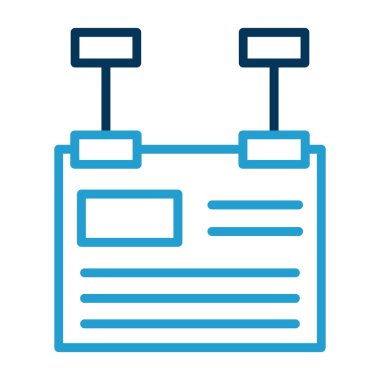 Takvim simgesi vektör illüstrasyonu