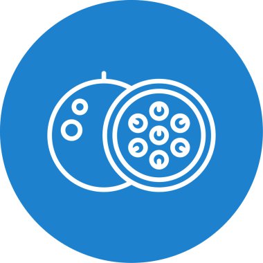 Çizgi film Passionfruit 'in vektör çizimi