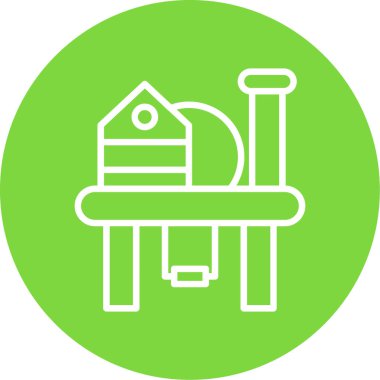 vektör yapı simgesi illüstrasyonu