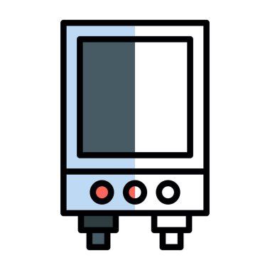 Modern simgenin vektör illüstrasyonu