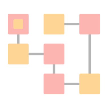 ağ paylaşım simgesi çizimi