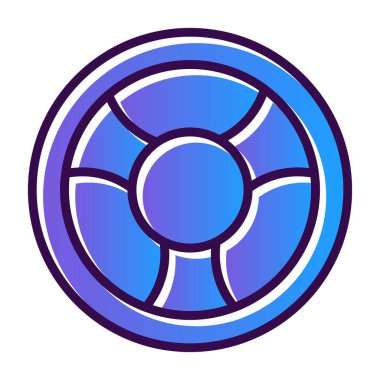 Direksiyon ikonu. vektör illüstrasyonu                  