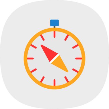 vector illustration of Compass modern icon            