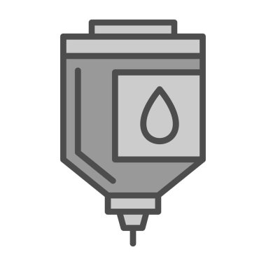 İzole edilmiş su damlası simgesi