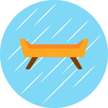 Şemsiye. Web simgesi basit illüstrasyon