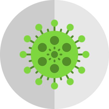 Virüs ikonu vektör illüstrasyonu