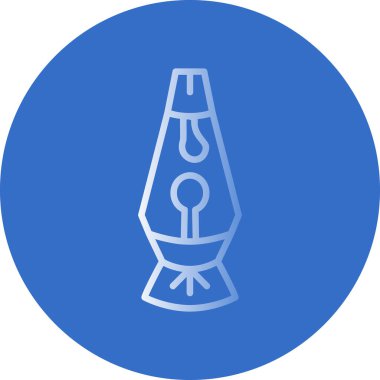 Lava lamp icon vector illustration