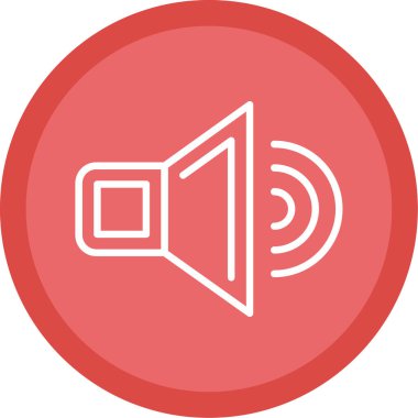 hoparlör vektör illüstrasyonu