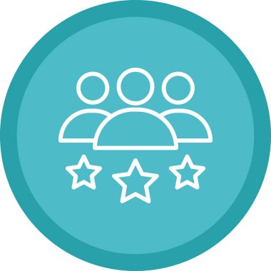 İnsan simgesinin vektör illüstrasyonu